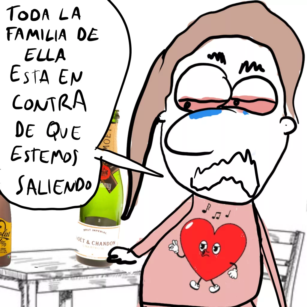 en contra de salir